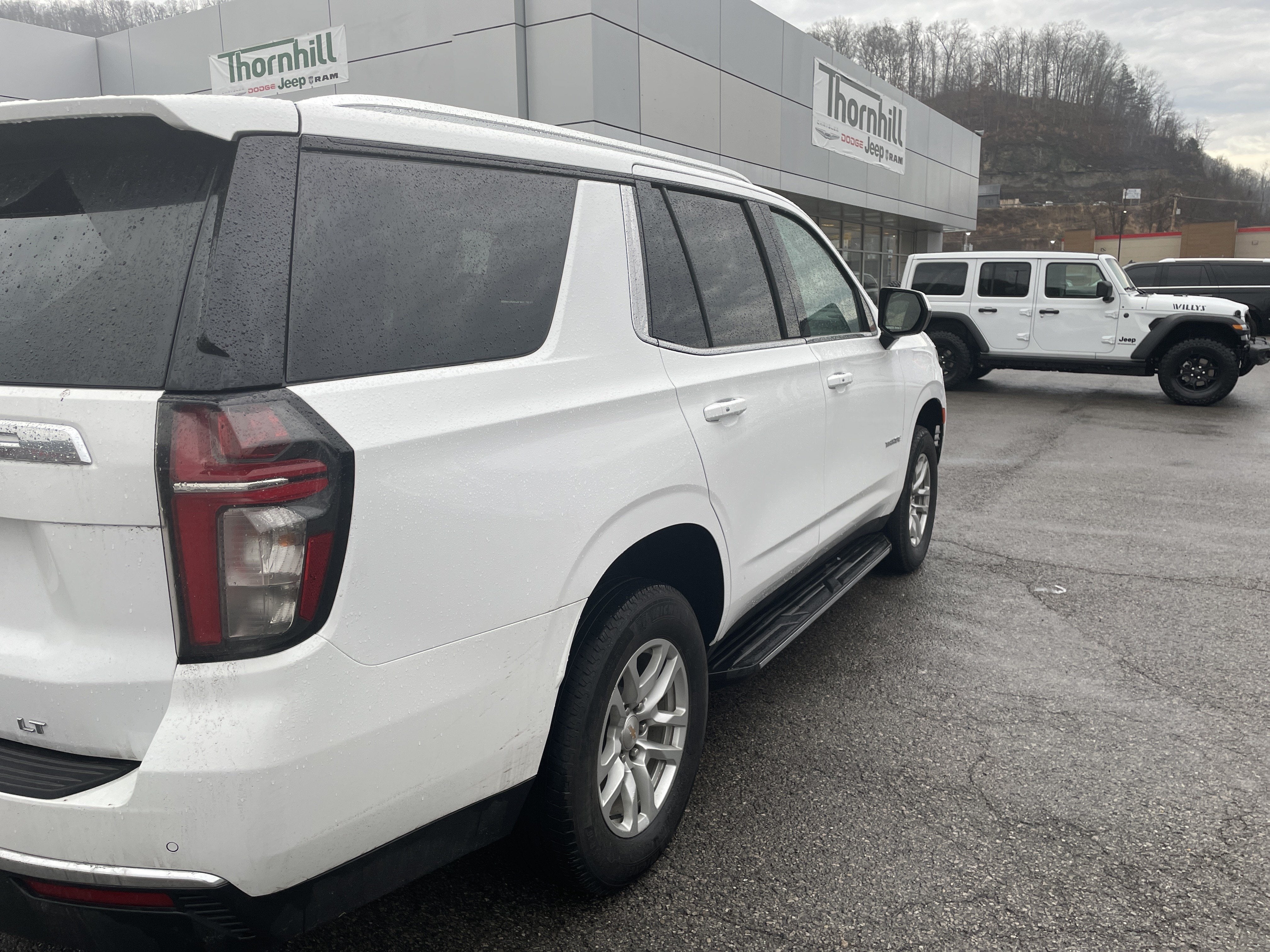 2024 Chevrolet Tahoe — rear three-quarter view