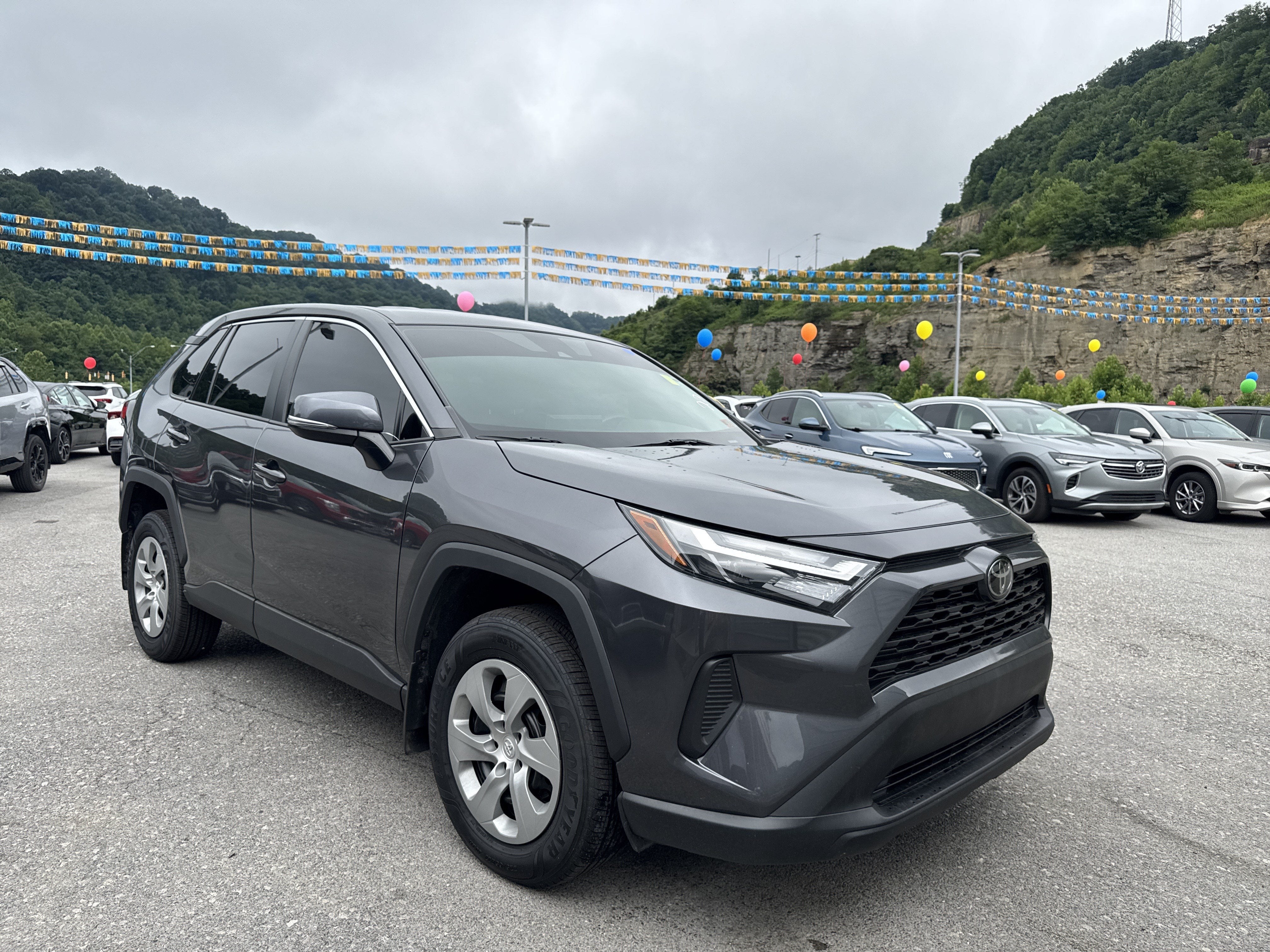 2023 Toyota RAV4 — rear three-quarter view