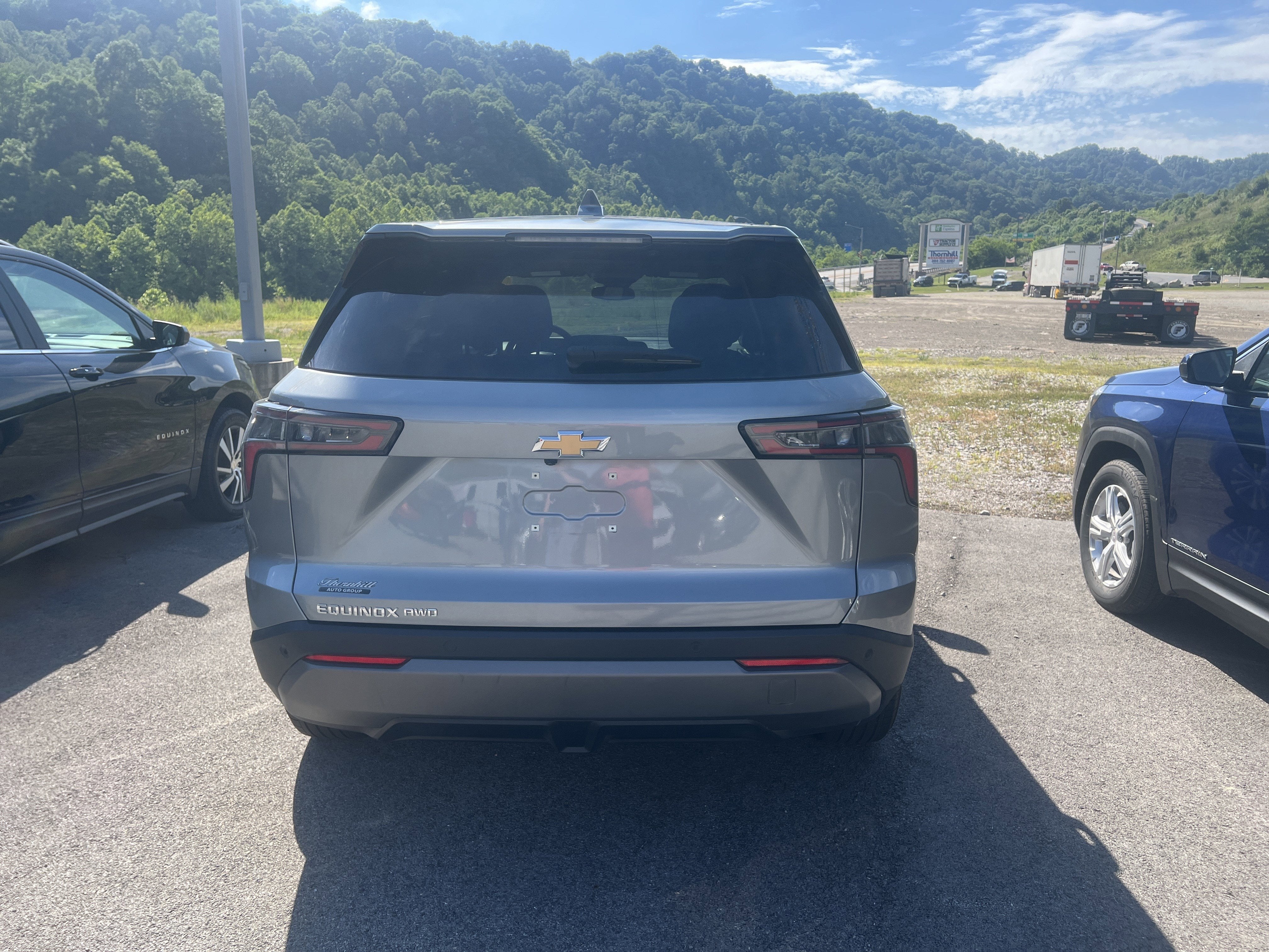 2025 Chevrolet Equinox — rear three-quarter view