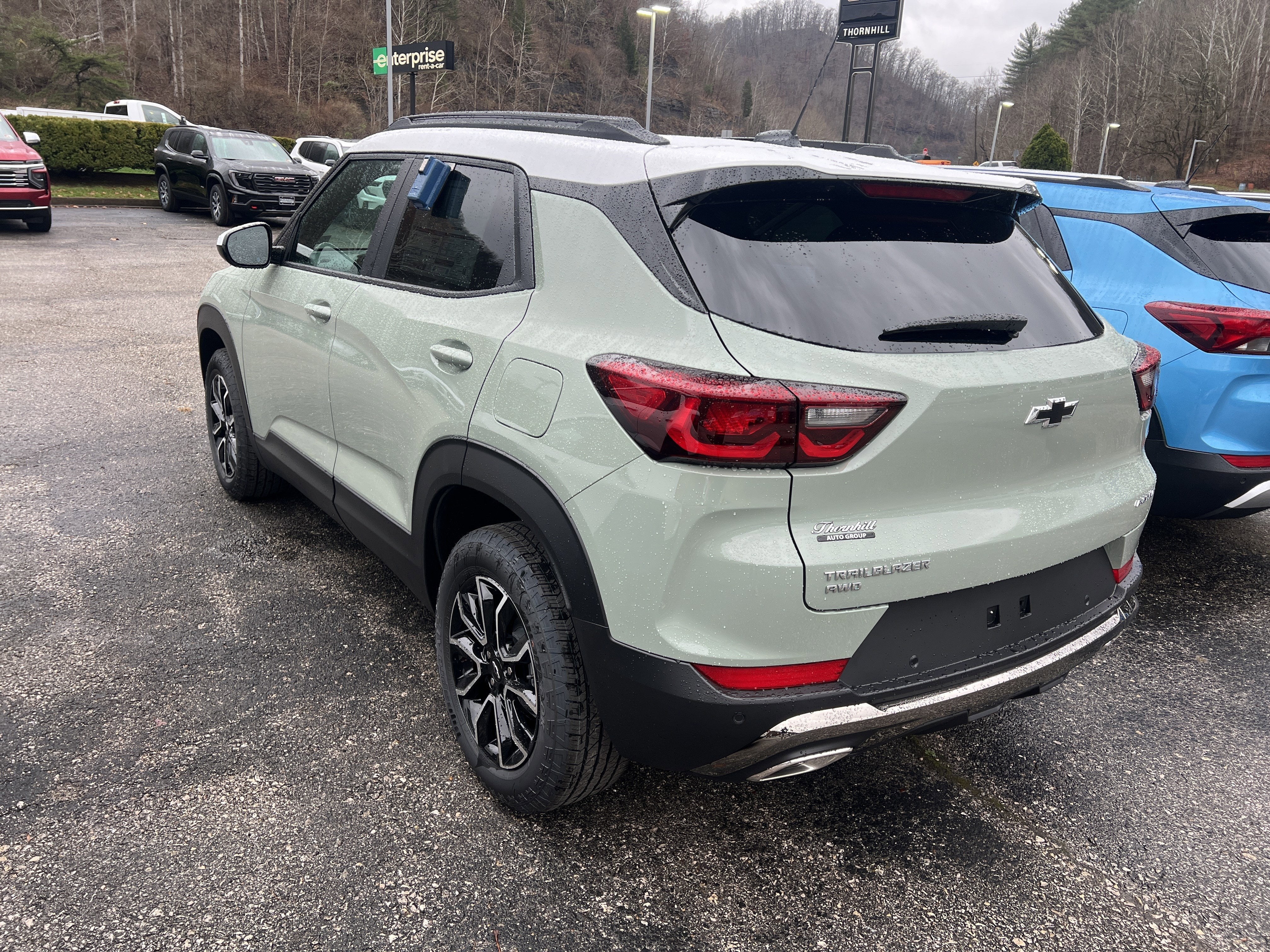 2026 Chevrolet Trailblazer — rear three-quarter view